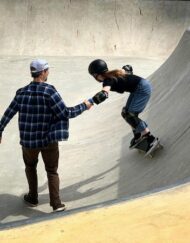 pro skateboard lesson