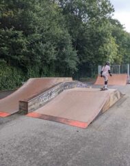 Bromley skatepark funboxes