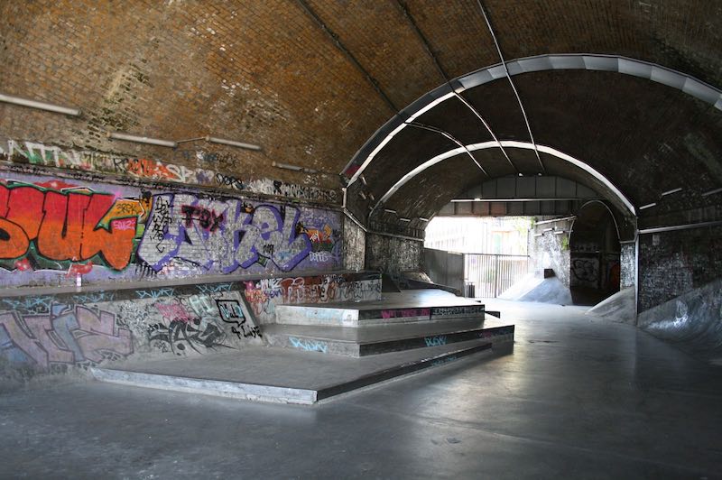 whitegrounds skatepark london bridge overview