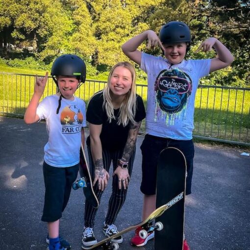 bournemouth private skateboard lesson