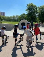 victoria park progressing group skateboard lesson