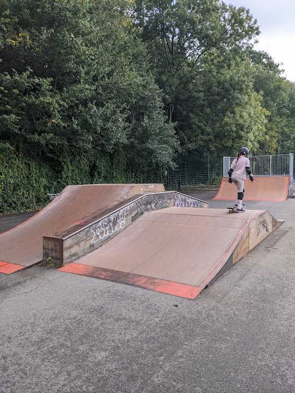 Bromley skatepark funboxes