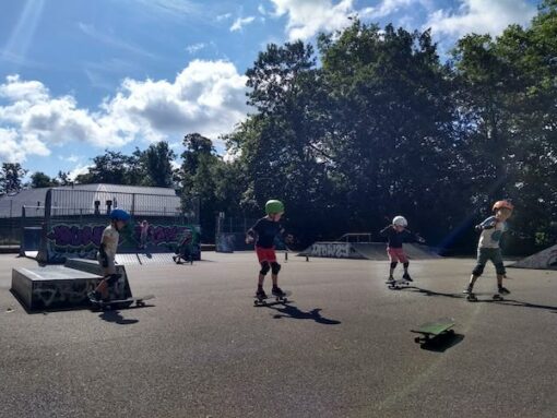 peckham rye skateboard lesson kickturns