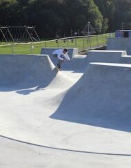 Bourne Valley Skatepark overview