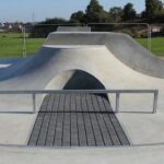 Bourne Valley Skatepark volcano