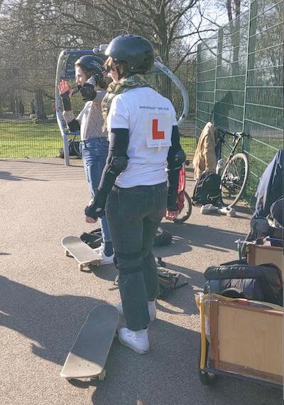 The Skateboarding Hen Party