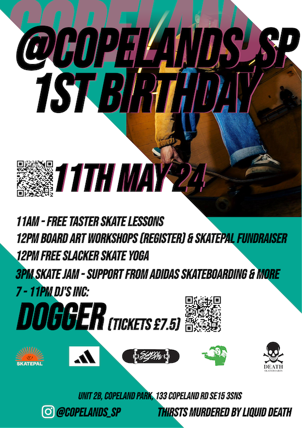 Copelands skatepark first birthday